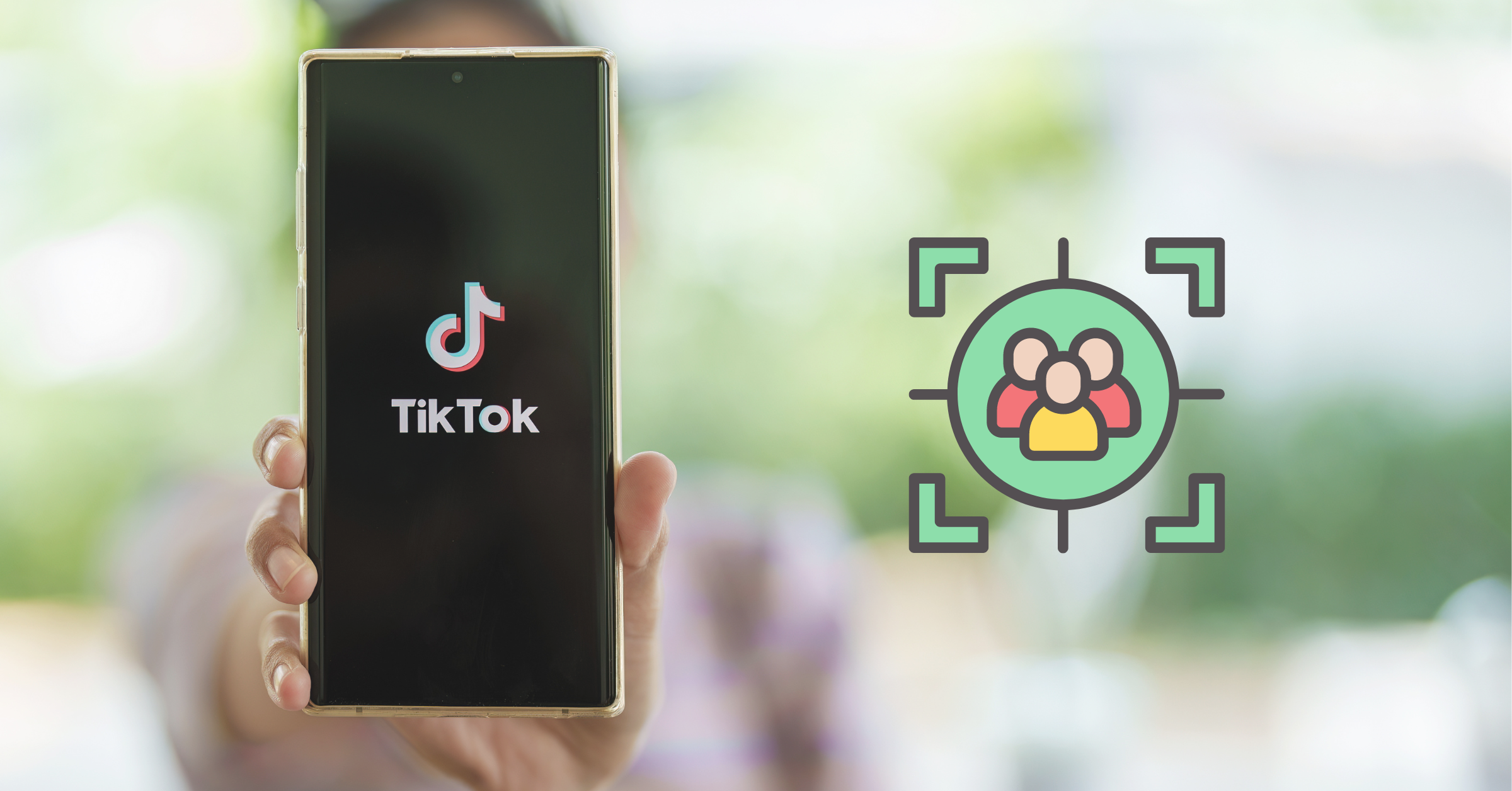 Zaslon mobitela s ikonom TikTok-a